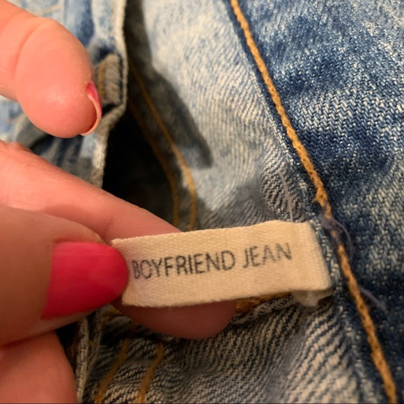 Rag & bone Boyfriend busted out knees jeans - Picture 7 of 11